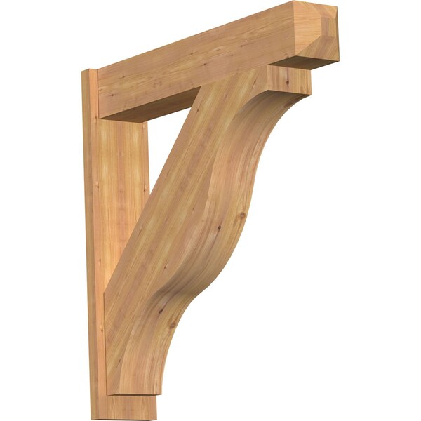 Ekena Millwork Funston Smooth Craftsman Outlooker, Western Red Cedar, 7 1/2"W x 38"D x 38"H OUT08X38X38FST04SWR - main